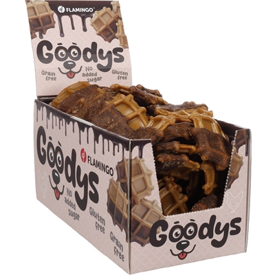 Goodys Waffle Snacks Forkæl Hunden Med Lækre Kylling Vaffel 1stk